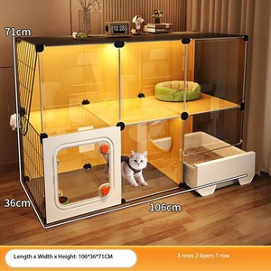 La Villa Tiene una Área Combinada de Dormitorio y Baño, que No Ocupa Mucho Espacio y Tiene un Tamaño Reducido, Cama/Nido para Mascotas - Product Image 3