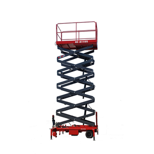 Plataforma Elevadora de Tijera Eléctrica Hidráulica Jichuan, No Autopropulsada, de 5m-14m, Capacidad de 500kg, 2.26m X 1.13m X 1.1m - Product Image 2
