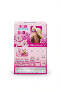 Kisa Beauty Rose Protector Liquid Glow Skin Moisturizing per donne adulte, set per la cura dei capelli con formula organica. - Product Image 1