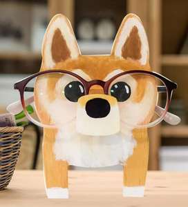 木製動物アライグマ眼鏡ホルダーサングラススタンド眼鏡スタンドディスプレイ - Product Image 6