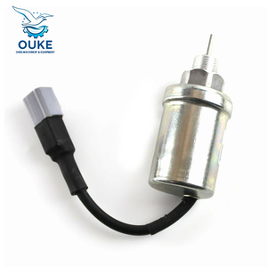 Vanne solénoïde d'arrêt de carburant Vanne électromagnétique U85206452 U85206451 pour Caterpillar 3024C 403C-11 - Product Image 1