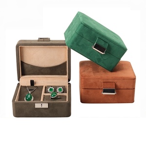 Portagioie da viaggio, piccole scatole organizer per gioielli per donne