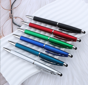 Bolígrafo Metálico con Pantalla Táctil y Punta de Bola de 1.0 mm, Recarga de Tinta, Selección de Múltiples Colores <span class=keywords><strong>para</strong></span> Oficina y Escuela, Logotipo Personalizado - Product Image 1