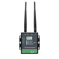 Routeur industriel 4G double port Ethernet, prise en charge de toutes les cartes SIM, convertisseur RS485 vers WiFi, communication PLC à distance, fabricant