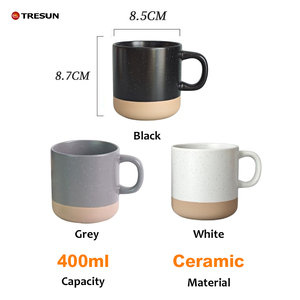 Taza de Cerámica Personalizada con Diseño Creativo TRESUN para Bodas, con Logotipo Personalizado, Apta para Lavavajillas, Taza de Café Clásica con Base Natural Sin Esmalte - Product Image 6