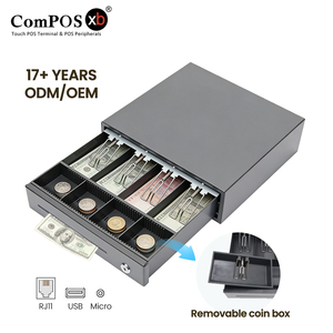 Caisse enregistreuse POS, boîte à monnaie, différentes tailles (mini, moyenne, grande), compatible avec les ordinateurs <span class=keywords><strong>de</strong></span> bureau, garantie <span class=keywords><strong>de</strong></span> 3 ans, ODM disponible - Product Image 1