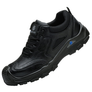 Winter Fleece Lined Waterproof Steel Toe Work Boots Men High Top Breathable Oil Resistant Construction Safety Shoes - Product Image 4