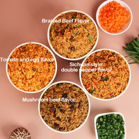 Repas de substitution en tasse de 124g, aliment pratique, riz instantané, cuisson rapide du riz instantané