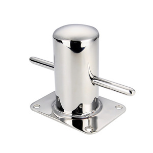 Bolardos de Amarre de 90 mm, Cruz Simple, Acero Inoxidable, Pernos para Cables, Accesorios de Herraje Marino, Suministro Directo de Fábrica - Product Image 1