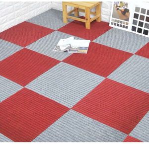Dalles de <span class=keywords><strong>moquette</strong></span> commerciales robustes, tapis de sol auto-adhésifs mur-à-mur, tapis carrés pour hôtel, bureau, stand d'exposition, vente en gros - Product Image 5