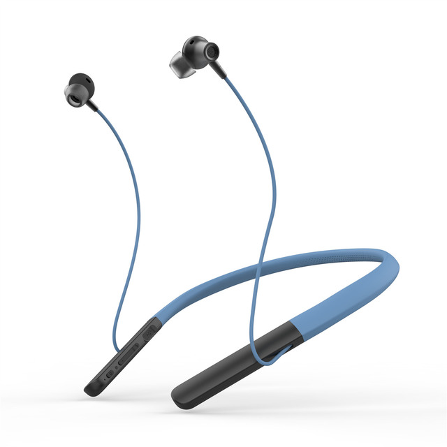 Sport Neckband Wireless Earphone IPX5 Waterproof 14.2mm Speaker Earphones Low Latency Wireless Earphones With 32 Hours