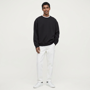Suéteres de Invierno de Cuello Alto Tejidos a Crochet para Hombre, Estilo Moderno, Sudaderas Holgadas y Ropa de Invierno - Product Image 1