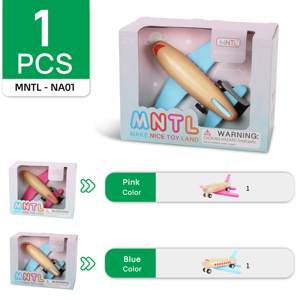 Mntl giocattoli educativi per aeroplani in <span class=keywords><strong>legno</strong></span> stelo fai-da-te giocattoli per aeroplani in <span class=keywords><strong>legno</strong></span> Puzzle aeroplano per bambini - Product Image 2