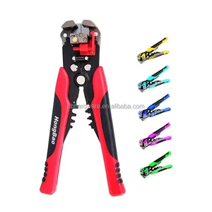 8 Inch Wire Stripper Tool Multi-functional Wire Stripping Plier for Stripping Cutting Crimping Wires 10-24 AWG Automatic Pliers