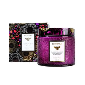 Vela Aromática de Cumpleaños con Diseño de Cielo Estrellado en Relieve, Vaso de Vidrio, Semielaborada, Sin Humo, Recuerdos de Boda, Regalo con Fragancia de Cera de Soja - Product Image 4