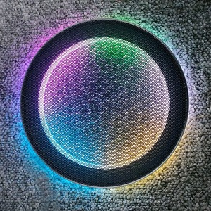 RGB Car Interior Lighting Backlight Panel with PC LGP for Custom <b>light</b>-emitting button for the car <b>door</b> Puddle <b>Light</b> Rina Tech - Product Image 5