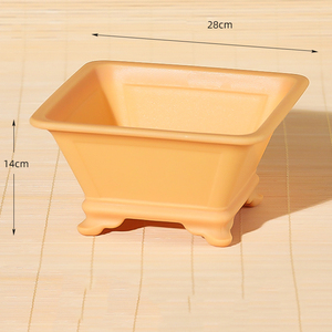 Macetas Cuadradas Clásicas de Plástico DaringFish con 4 Patas <span class=keywords><strong>para</strong></span> <span class=keywords><strong>Suculentas</strong></span> <span class=keywords><strong>y</strong></span> <span class=keywords><strong>Cactus</strong></span> - Product Image 5