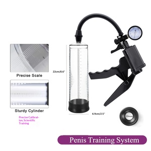 Pompe à pénis rechargeable USB en silicone, étanche IPX6, pour l'agrandissement et l'entraînement, sensation de toucher réel, écologique, sans effets secondaires - Product Image 2