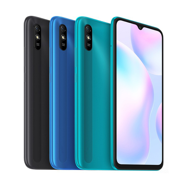 Unlocked Brand New Original Mobile Phone Mi Redmi 9A 64GB 6.53 Smartphone 13MP AI Camera 5000mAh Battery 10W Fast Charging
