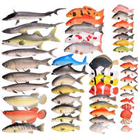Modèle de poisson artificiel réaliste, modèle de homard pour la décoration de Noël, Thanksgiving, Halloween, fête, maison