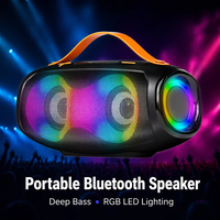 Mini-enceintes sans fil Bluetooth 5.4 pratiques et de qualité, avec éclairage LED RGB, pour ordinateur – Vente chaude, échantillon disponible, OEM/ODM disponible