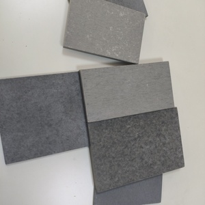 Revêtement mural moderne en panneau de fibre de ciment pour l'hôpital Panneaux muraux extérieurs internes Panneaux décoratifs en <span class=keywords><strong>béton</strong></span> Revêtement mural en ciment - Product Image 4
