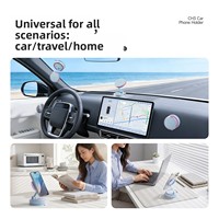 Support de téléphone de voiture en alliage d'aluminium Basa CH3, modèle CH3 2026, nouveau support universel magnétique à ventouse pour tableau de bord de voiture