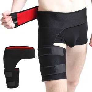 Hip Brace-Enveloppe de soutien de l'aine de compression pour le soulagement de la douleur sciatique cuisse ischio-jambiers