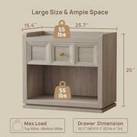 Meuble de chambre nordique blanc, style européen, en acier inoxydable et panneaux de particules, table de chevet avec tiroir, mini, moderne, modulable