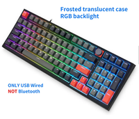 Skyloong GK980 Original jeu filaire rvb clavier personnalisé apparence de Keycap avec interrupteurs optiques Gateron