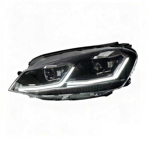 Ricambi Auto SJC per <span class=keywords><strong>Volkswagen</strong></span> <span class=keywords><strong>Golf</strong></span> 7 <span class=keywords><strong>7.5</strong></span> Faro a LED 2013-2020 con Luce Diurna Modificata Lampada Anteriore per Aggiornamento Accessori Auto - Product Image 5