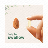 Capsules molles de vitamine E naturelle à haute teneur OEM, complément alimentaire à base de plantes antioxydant, Vergen Softgel pour les soins de la peau et des cheveux