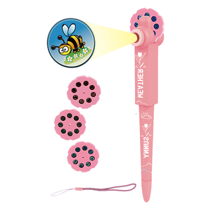 Sıcak satış çocuk eğitici oyuncak LED ışık çok fonksiyonlu projektör çizim yazma kalem - Product Image 1