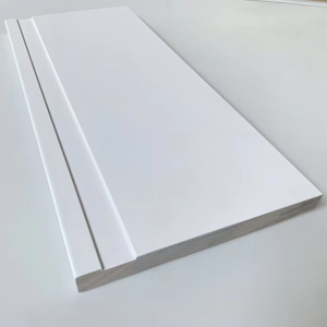 Customizable Grooved Radiata Pine Wood Baseboard Trim for Hotel Walls and <b>Ceilings</b>-Durable Eco-Friendly - Product Image 1