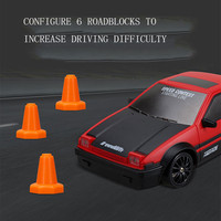 Vente en Gros Voiture de Drift Télécommandée 2.4G Haute Vitesse 4x4, Modèle AE86, Jouet Véhicule de Course RC pour Enfants, Cadeaux de Noël