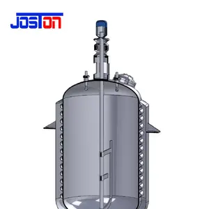 Stainless Steel Steam Jacketed Chemical Polymer Saturated Resin synthesis Reactor Equipment