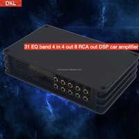 Lecteur voiture Amplificateur DSP 4 en 4 sorties 8 sorties RCA avec bande 31 EQ Andrond APP Class AB Amplificateur DSP voiture