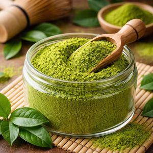 Organik Saf Matcha AB Standardı Gıda Sınıfı %99 Yeşil Çay Tozu Vitamin Vakumlu Paket Toptan - Product Image 1