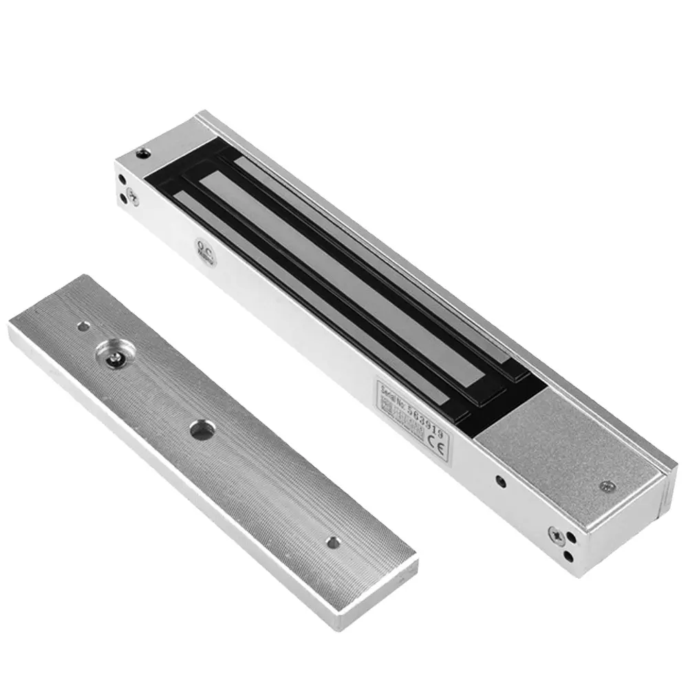 Sistema de control de acceso de puerta de seguridad inteligente 12V eléctrico 280kg 600lbs puerta interior magnético electromagnético Maglock Magnet EM Lock