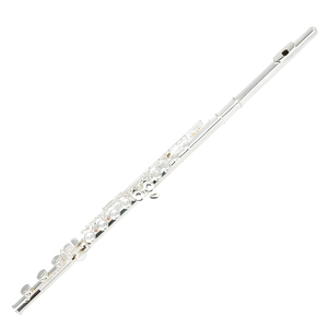 Flûte à <span class=keywords><strong>bec</strong></span> en argent plaqué nickel à 17 clés en Do, instrument de musique - Product Image 1