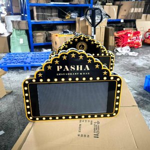 Lập trình cuộn màn hình Bảng tin LED chiếu sáng điều khiển từ xa đầy màu sắc màn hình lớn cầm tay - Product Image 3