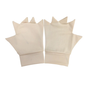 Gants de rééducation demi-doigts élastiques à soutien compressif pour l'entraînement articulaire, le sport et la protection physique - Product Image 5