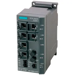 100% New And Original PLC SCALANCE X206-1 Managed IE Switch 6GK5206-1BB10-2AA3 limit switch