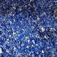 Vente en gros de copeaux de pierre de lapis-lazuli naturel de haute qualité, graviers de lapis-lazuli d'Afghanistan pour la décoration