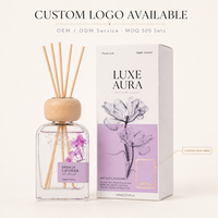 Diffuseur de parfum sans flamme à bâtonnets en rotin pour la maison, l'huile essentielle, idéal pour salon, chambre, salle de bain, hôtel