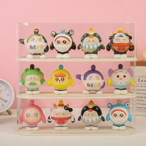 Jouets à presser en forme d'œuf, à récupération lente, pour soulager le stress, décoration de bureau pour enfants de 5 à 7 ans, unisexe - Product Image 3