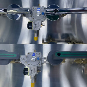 YUCHEF serisi gaz pişirme ocak ocak ocak kazanlar ile ticari mutfak restoran çift <span class=keywords><strong>Wok</strong></span> tek sıcaklık Pot gaz sobası - Product Image 6