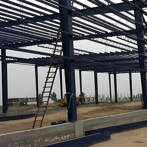 Capannone e Magazzino Prefabbricato Moderno in Acciaio Rinforzato Resistente alle Intemperie Stile Aviazione Installazione Rapida - Product Image 4