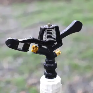 雨枪浇水灌溉系统塑料3/4 “M农业灌溉冲击喷头自动摇臂喷嘴