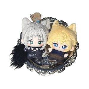 Anime Final Fantasy 7 Claude Safiros attributo 10cm bambola di cotone stella marina Unisex peluche ricamato tecniche accessori per feste - Product Image 1